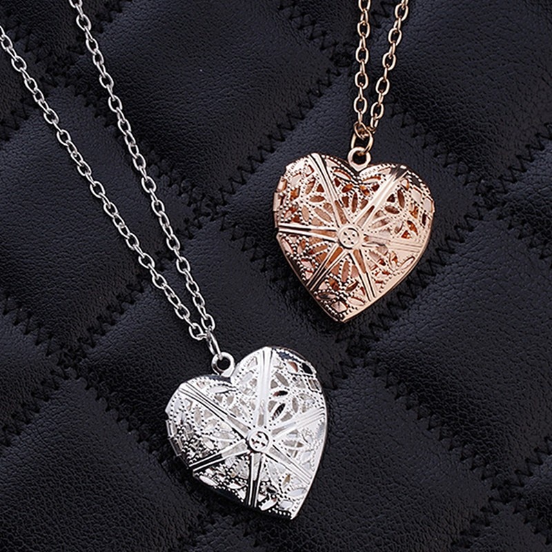 Women's Heart Shaped Pendant Necklace